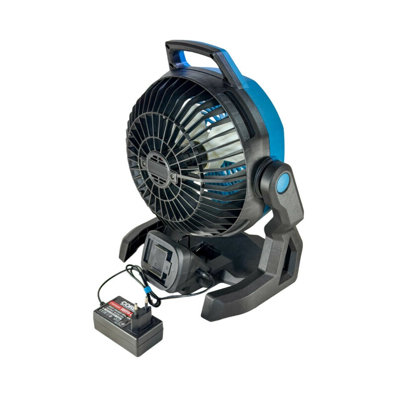 Аккумуляторный вентилятор с гибридным питанием SAKUMA CF2521-CORE SET114SB Питание от батарей: 18-21 В Питание от сети: 220 В - Зображення 5