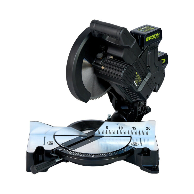Бесщеточная аккумуляторная пила TITAN PCMS1021B 255mm 42V 21V+21V - Зображення 6