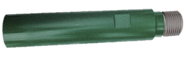 Адаптер алмазных корон L500мм 1-1/4UNC x 1/2BSP с отв. воды KROHN 201311202 - Зображення 1