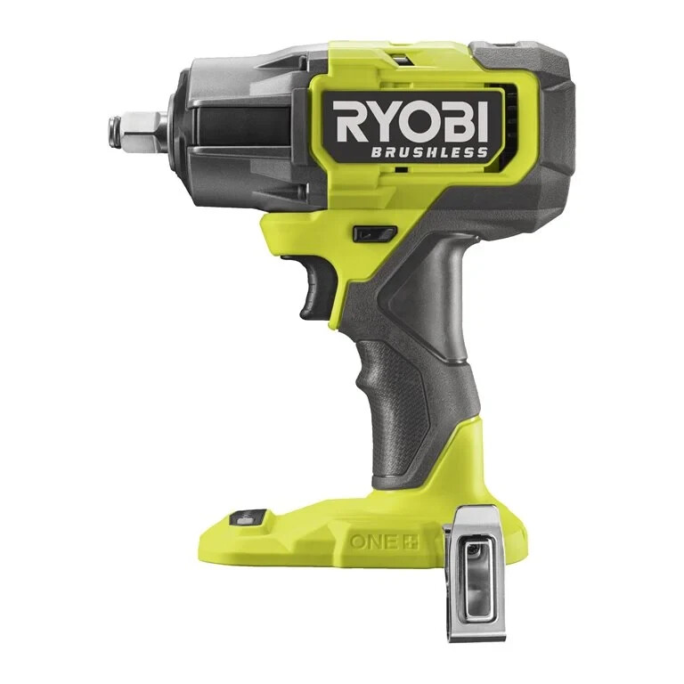 Гайковерт ударный аккумуляторный бесщеточный Ryobi RIW18BL-0 18В ONE+ 900 Нм, 1/2" - Зображення 3