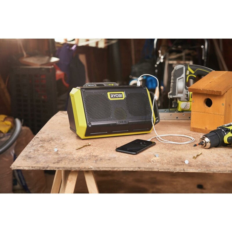 Аккумуляторная 18В Колонка Bluetooth RYOBI RBT18-0 - Зображення 2