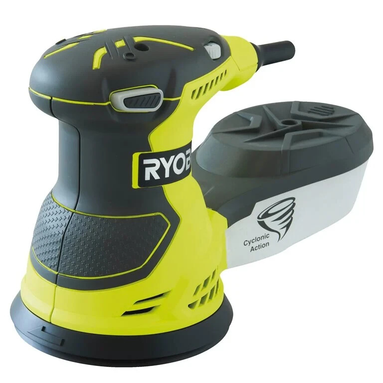Машина шлифовальная экцентриковая электрическая RYOBI ROS300  125mm 300w Регулируемая скорость ( 7000 - 12000 об / мин )
