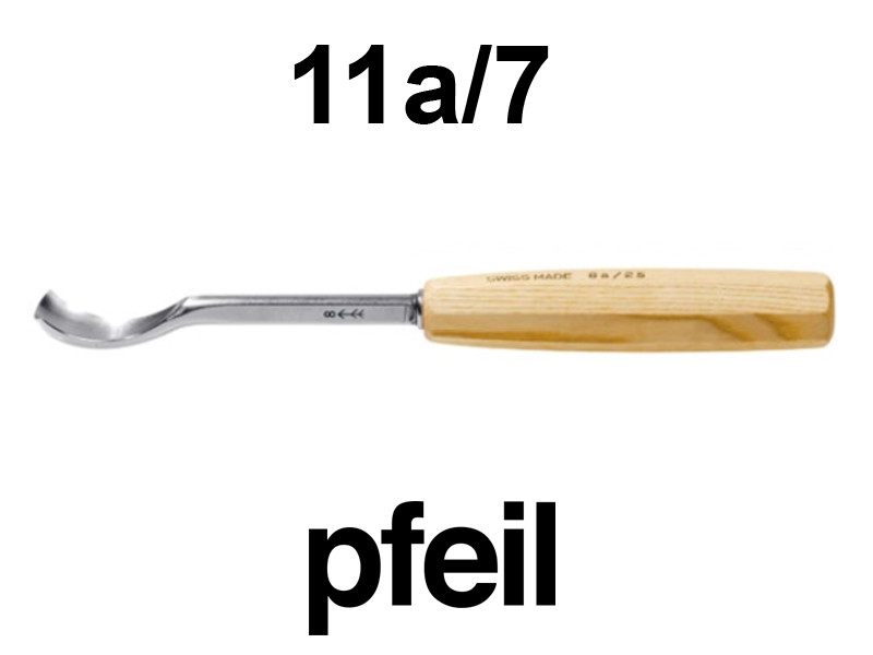 Стамеска клюкарза овальная Pfeil 11a/7 - Зображення 1