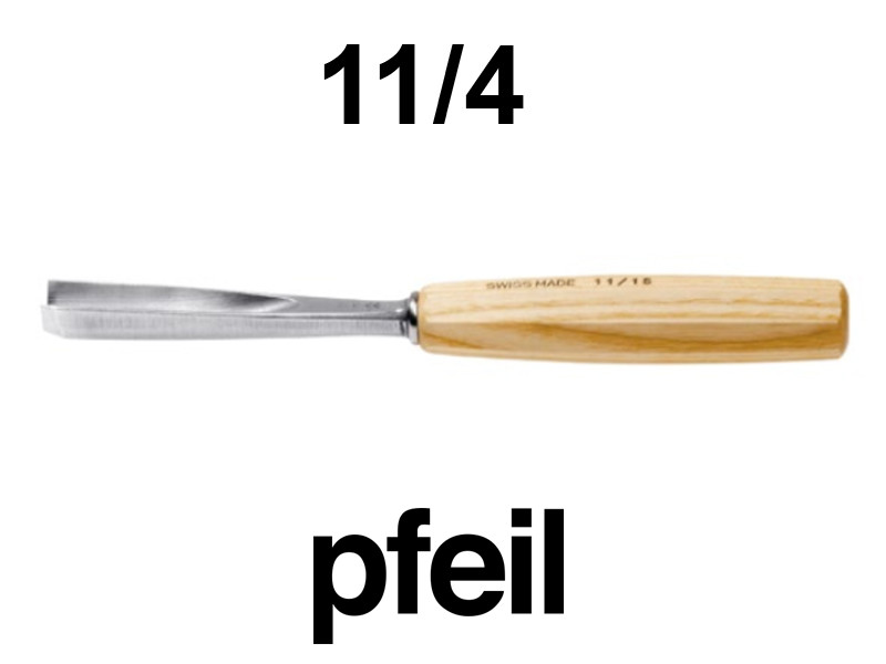 Стамеска прямая овальная Pfeil 11/4 - Зображення 2