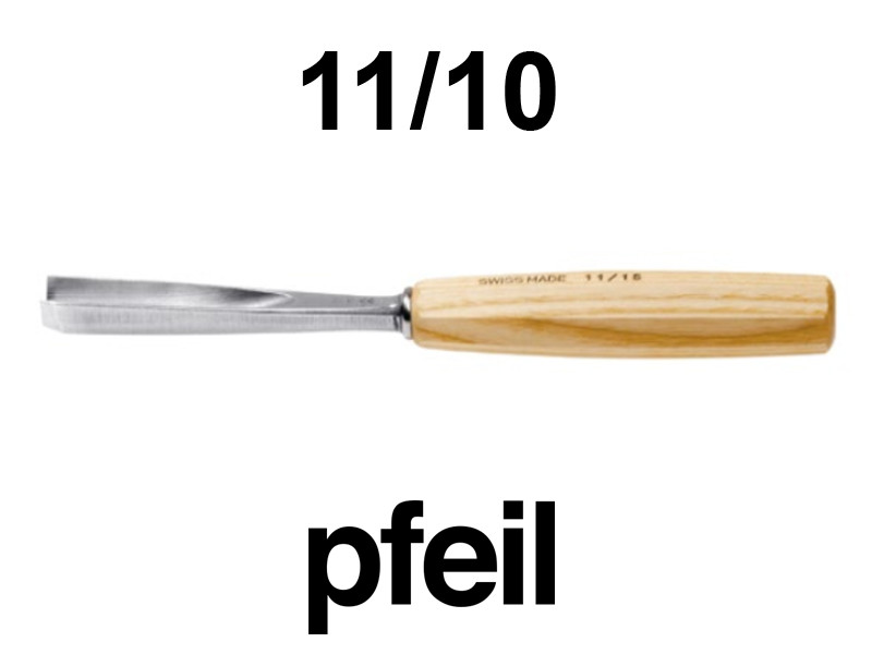Стамеска прямая овальная Pfeil 11/10 - Зображення 2