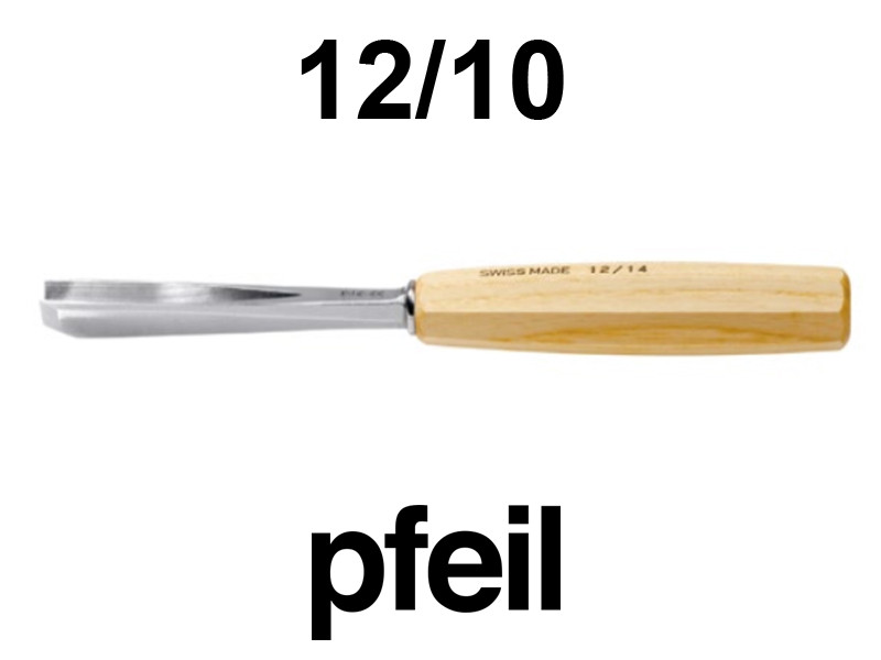 Стамеска прямая остроугольная Pfeil 12/10  60° - Зображення 3