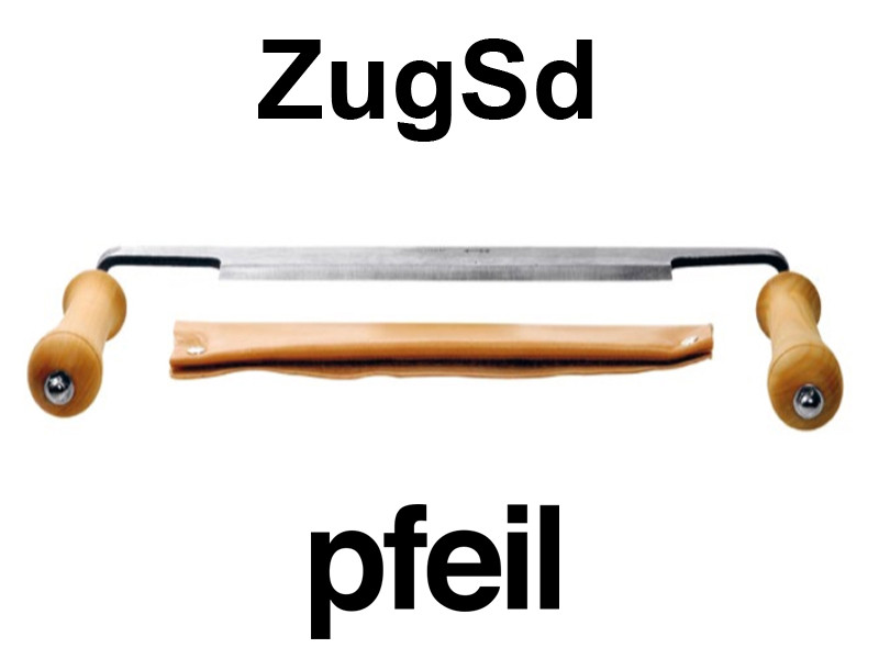 Скобель Pfeil Zug Sd  Длина режущей кромки: 250 мм