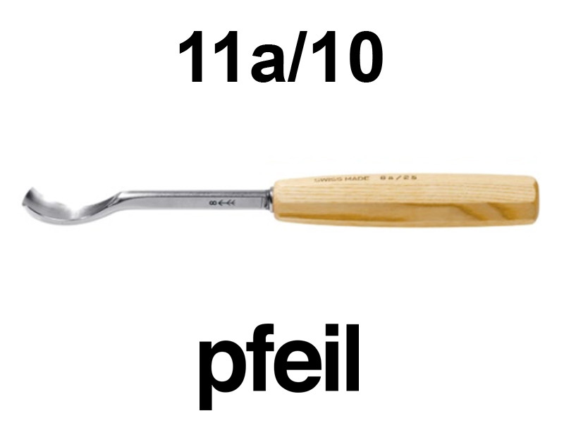 Овальные клюкарзы стамески Pfeil 11а/10 - Зображення 1