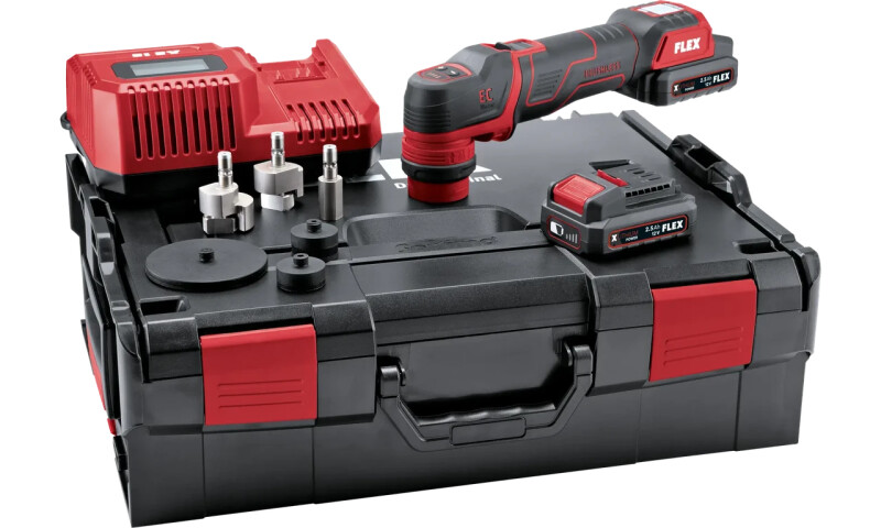 FLEX PXE 80 12-EC/2.5 SET 12V Аккумуляторная полировальная машина