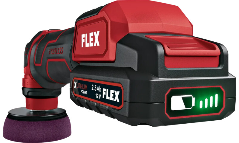 FLEX PXE 80 12-EC/2.5 SET 12V Аккумуляторная полировальная машина - Зображення 4