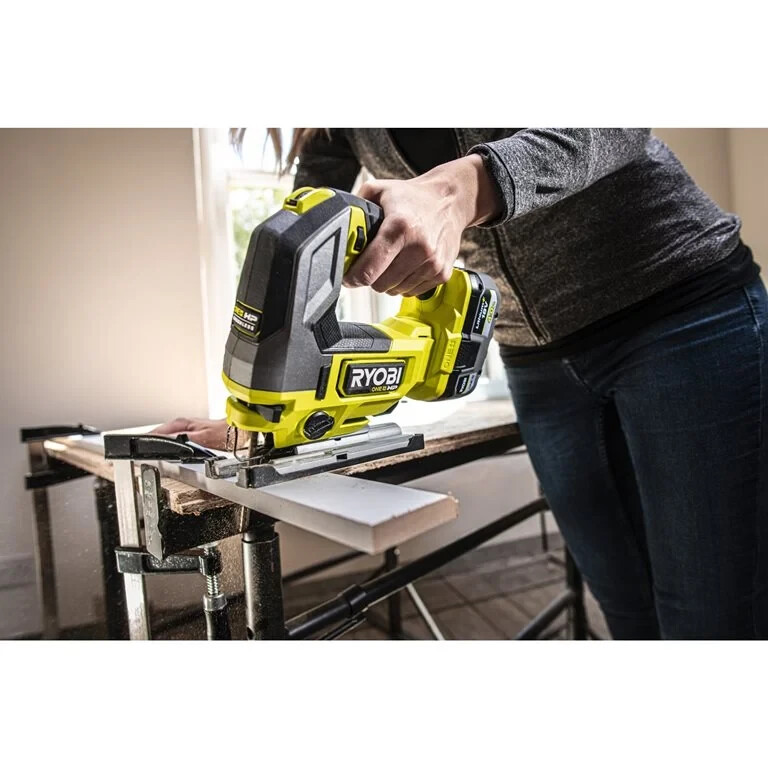 Бесщеточный аккумуляторный лобзик RYOBI RJS18X-0  18в - Зображення 4