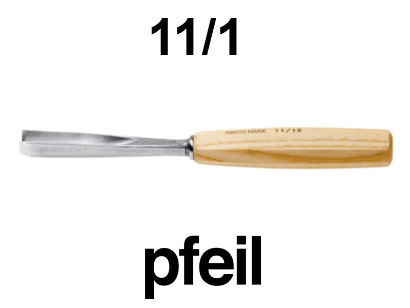 Стамеска прямая овальная Pfeil 11/1 - Зображення 2