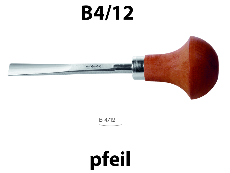 Штихель прямой Pfeil B 4/12 - Зображення 2