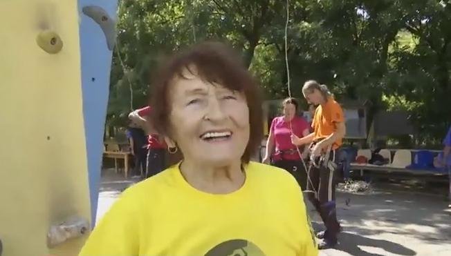 В Одессе прошел чемпионат Украины по скалолазанию среди ве..., фото-2 В Одессе прошел чемпионат Украины по скалолазанию среди ветеранов, самой старшей альпинистке 82 года (видео), фото-2