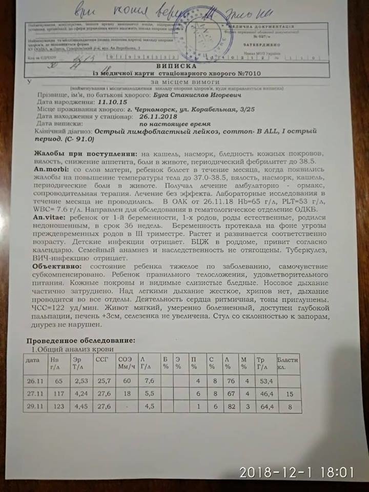 У маленького жителя Черноморска есть шанс выжить, фото-2 У маленького жителя Черноморска есть шанс выжить, фото-2