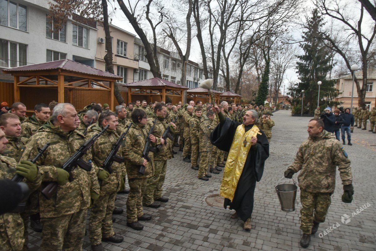 В Одессе резервисты нового формирования приняли военную пр..., фото-4 В Одессе резервисты нового формирования приняли военную присягу (фото), фото-4