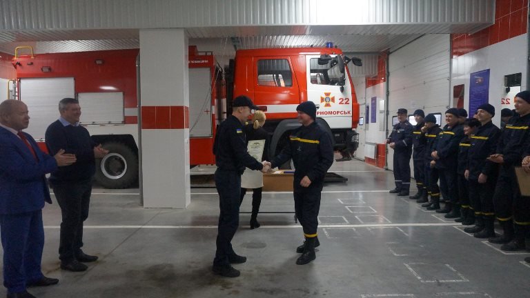 В Черноморске награждали спасателей в честь 45-летнего юби..., фото-5 В Черноморске награждали спасателей в честь 45-летнего юбилея создания городской службы, фото-5