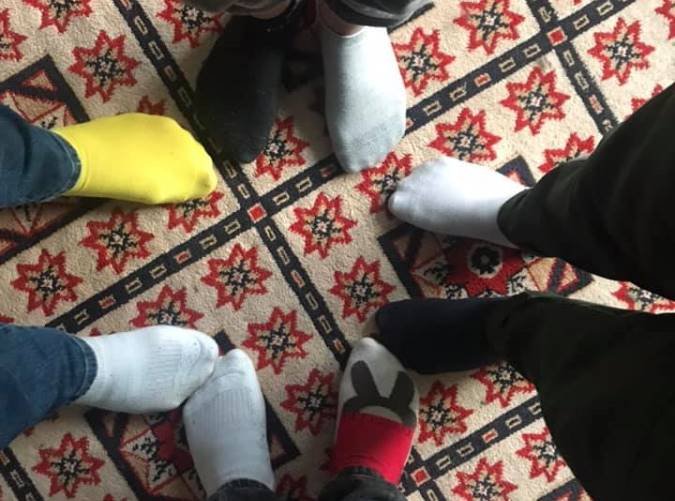 В Черноморске прошла акция в поддержку солнечных детей 