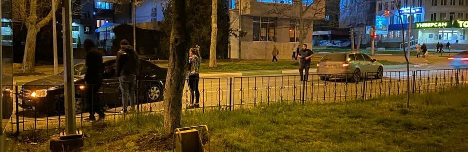 В Черноморске столкнулись два автомобиля