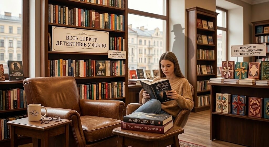 книги в жанрі детективу